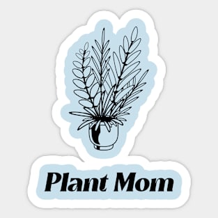 Plant Mom - Plant Sticker